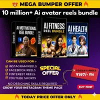 10 Million+ AI Avatar Reels Bundle – Ready-to-Post Viral Content